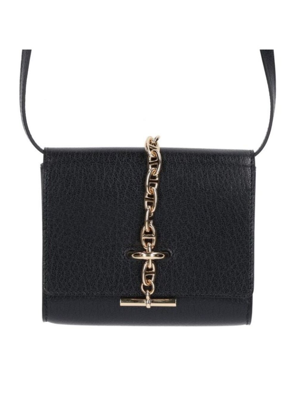 Hermes Chaine D'ancre to Go Compact Gold Wallet
